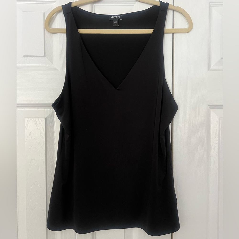 Express Black Sleeveless Tank Top